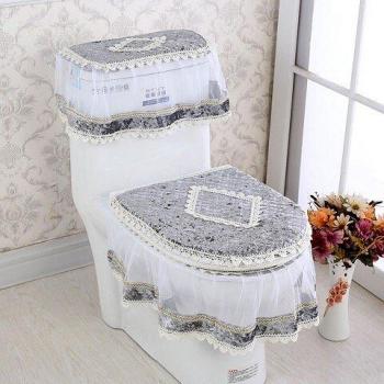 Juego de Almohadillas para Inodoro Floral