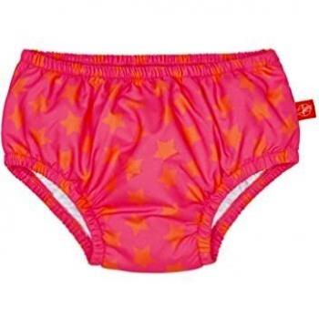 Lässig Pannolino di Nuoto, 6 Mesi, Multicolore, Peach Stars