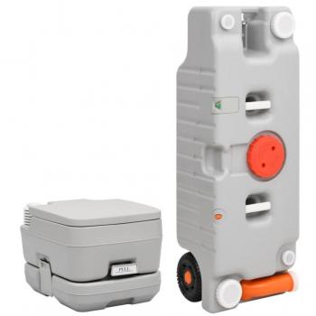 VidaXL Faltbare Camping-Toilette mit Wasserbehälter