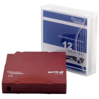 Overland-Tandberg LTO-8 12/30TB Nastro dati pre-etichettato 5-Pack