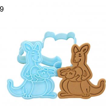 Molde Prensador para Galletas de Animales del Bosque