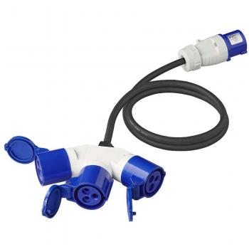 Distributeur CEE 3 voies 16A 150cm 3x2.5mm²