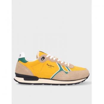 Pepe Jeans Zapatillas Brit Fun Amarillo