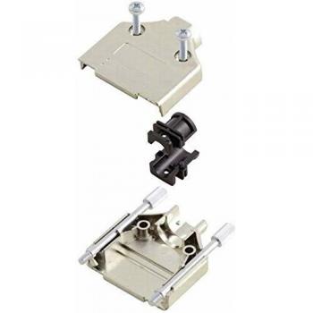 MH Connectors MHDTPK-37-K 6560-0145-04 Guscio D-SUB 37 Poli 180° Argento 1 pz
