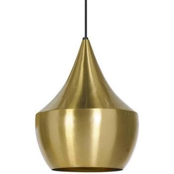 Tom Dixon Beat Fat Pendelleuchte mit LED, Messing