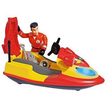 Sam in Azione – Moto d’Acqua Juno con Figura e Kit Accessori Rosso‑Giallo