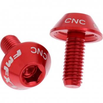 Aluminium Alloy Bike Water Bottle Cage Bolts M5 x 12mm (2 Pcs)