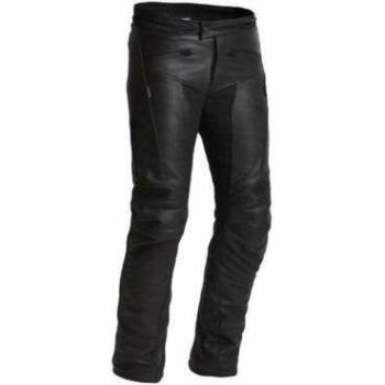 Pantaloni in Pelle Rullbo Nero 56