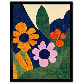 Bright Matisse Bouquet 12x16 Wall Art
