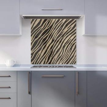 Golden Zebra Wall Covering