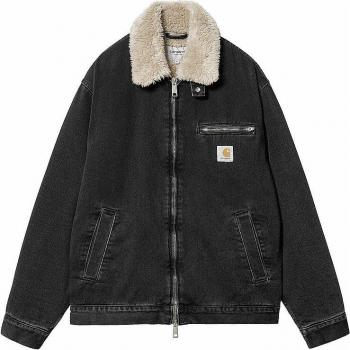 Carhartt WIP Denim Jacket with Faux Fur Lining