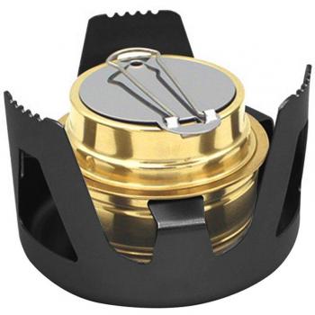 Mini Brass Alcohol Stove for Outdoor Cooking