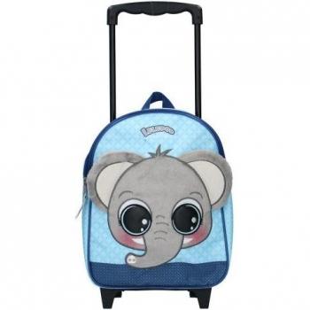 Lulupop Trolley-Rucksack für Kinder Himmelblau