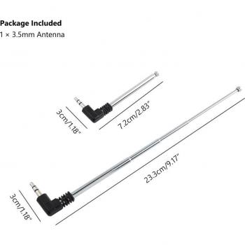 Antenne universelle 4 sections pour appareils audio