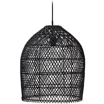 Sospensione Domitila Rattan Black