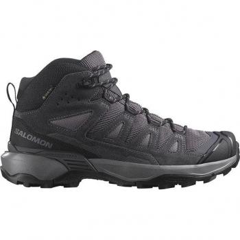 Salomon X Ultra 360 LTR Mid Gore‑Tex Women's Hiking Boot – Shark & Nine Iron in Cloud Gray, UK 8
