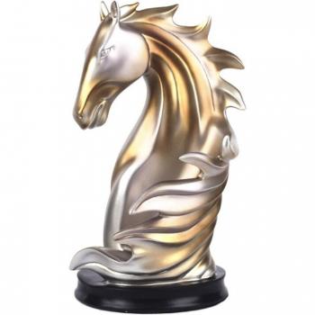 Estatua Vino y Caballo