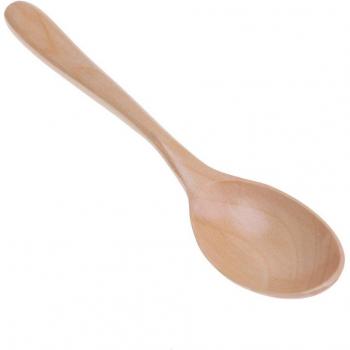 Cuillère à riz en bois naturel