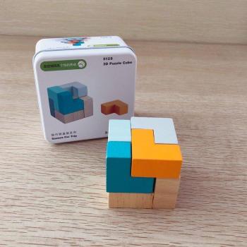 Educational Wooden Domino Puzzle for Children