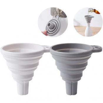 Entonnoir Duo Silicone Étanche et Pliable