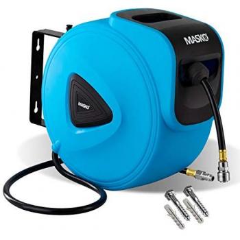 Avvolgitubo per aria compressa Blu 30m