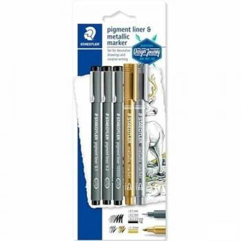 Design Journey Tuschpennor från Staedtler (10 stycken)