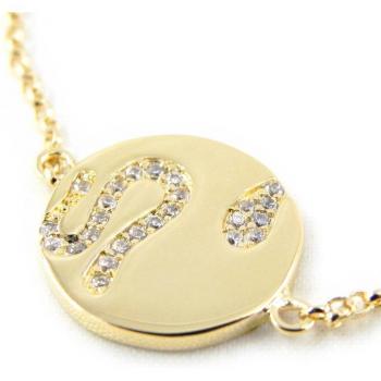 Gold Plated 'Goddess' Bracelet by Les Trésors De Lily