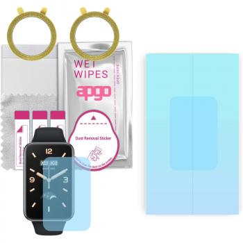 2x apgo HD HQ FLEX Flexibele Schermbeschermer voor Xiaomi Mi Band 7 Pro, Ultra-Duidelijk TPU