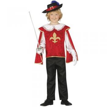 Disfraz de Mosquetero para niño Talla 3-4 Años