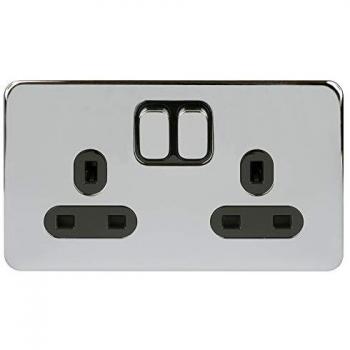 Schneider Electric Lisse 2G 13A Switched Socket