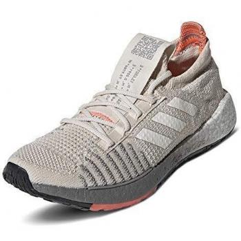 Adidas Damen Pulseboost HD W Trainingsschuhe – Alumina/Chalk (Weiß/Signal Coral), EU 44