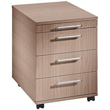 Rollcontainer Nussbaum 428 x 580 x 590 mm