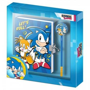 Fashion Blue Sonic Lay Journal & Stylo