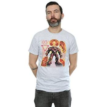 Infinity War Hulkbuster Marvel T-Shirt – Men’s – Grey – Medium