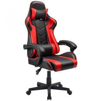 IPERBRIKO Katana RGB Gaming‑Stuhl in Rot und Schwarz, Neigbar