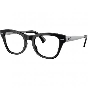 Lunettes de vue Ray-Ban RX0707VM 2000 noires (seulement la monture)