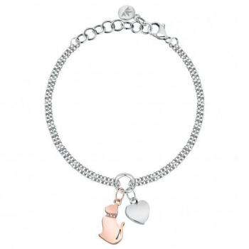 Bracelet multicolore en acier et cristal de Morellato