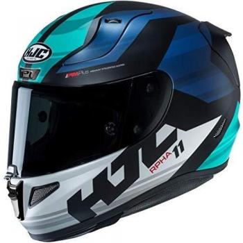 HJC RPHA 11 Naxos MC2SF – Schwarz/Blau/Grün – Motorradhelm XL