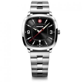 Wenger 01.1921.108 Montre Élégante Argentée