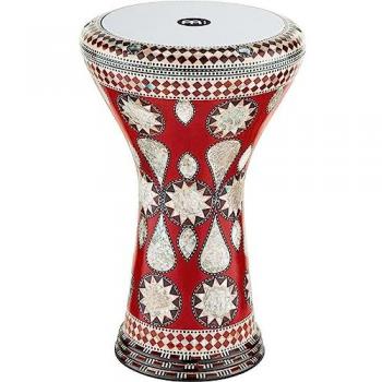 Meinl 8¾” Artisan Edition Doumbek – Wit Pearl Mosaic Imperial (Bewerk)