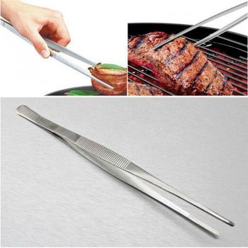 Grillzubehör Edelstahl Zange 30CM