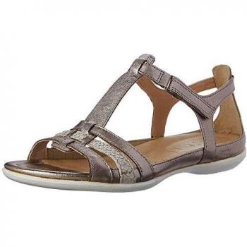 Ecco Flash Gladiator Flat Sandal for Women in Grey