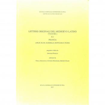 Lettere originali del Medioevo latino