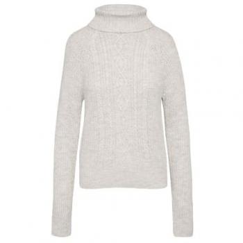 Zopfstrick Longpullover für kalte Tage