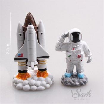Moon Rocket Baby Shower Decor