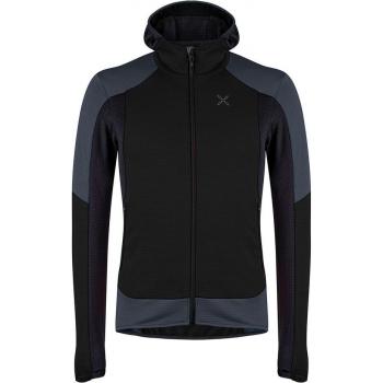Pile Montura Stretch Color 2 Maglia Full Zip Nero – S