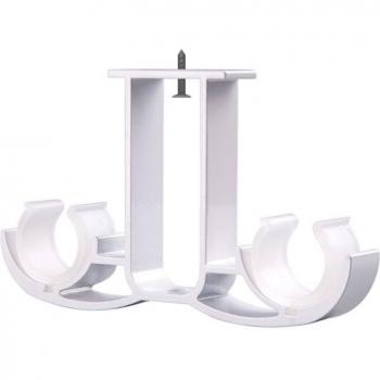 Side Mount Double Curtain Rod Holder