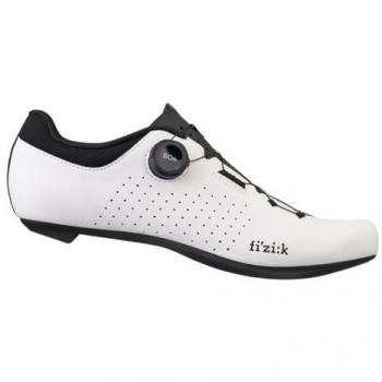 Fizik Transiro Hydra Aeroweave Carbon Triathlonschuhe 44 Weiß/Silber