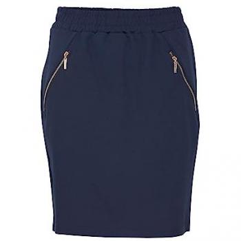 Pulz Jeans Minirock PZKIRA, Farbe Schwarz