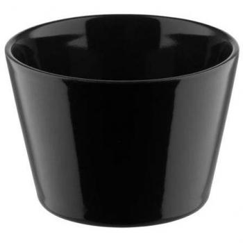 Alessi Tassen-Set Tonale DC03/78 B, Keramik, Schwarz